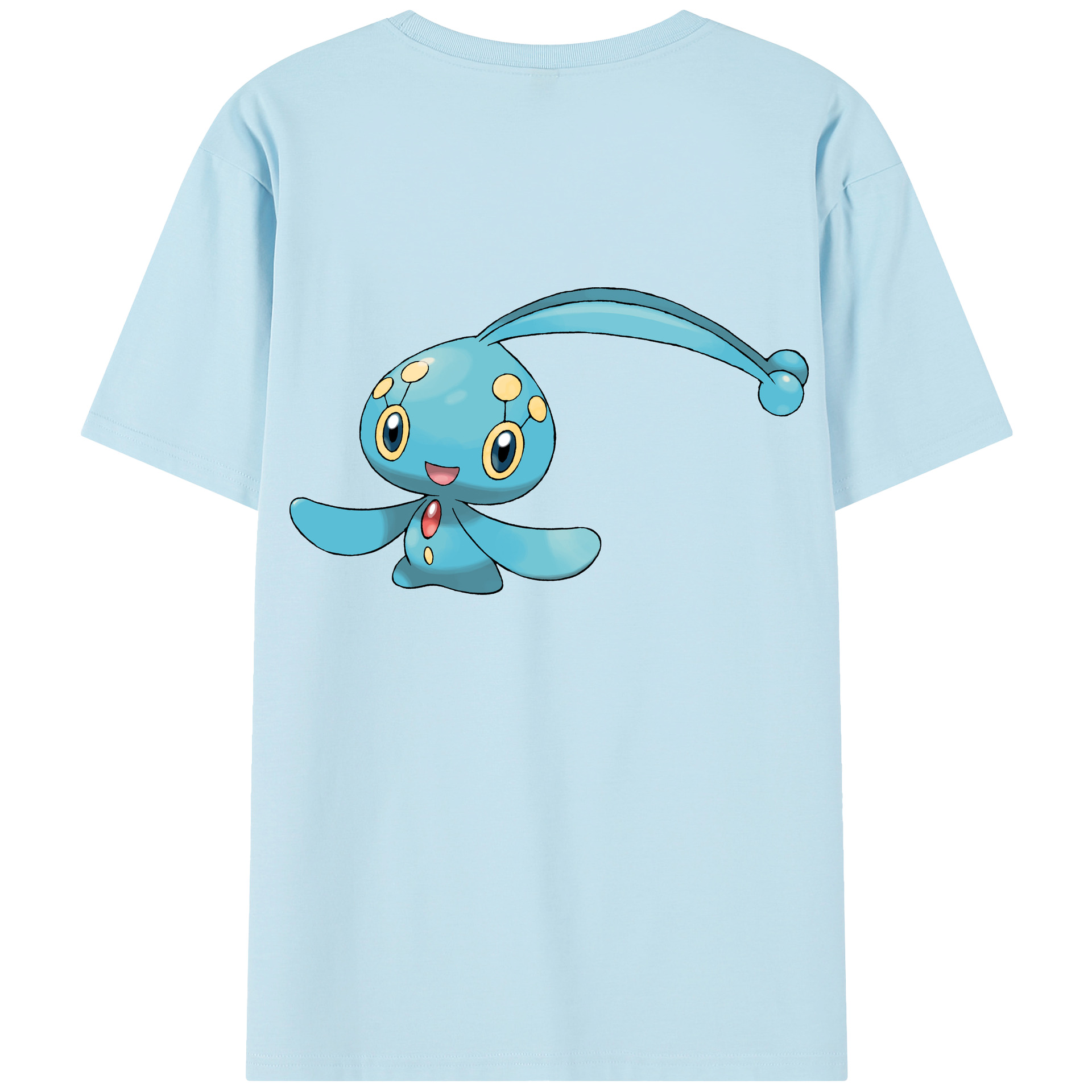 （画像用） ポケットモンスター Pokémon 綿100％半袖Tシャツ（背面プリント）
